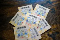 Tarxetas completas do III Patapas.