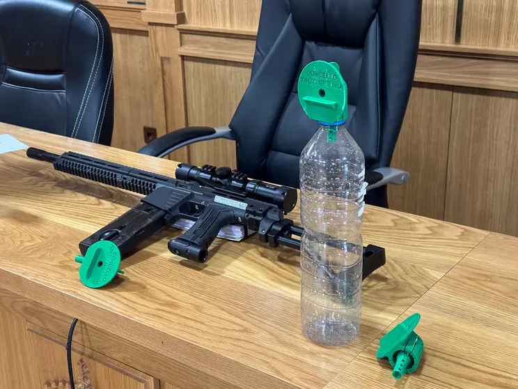 Fusil e trampas anti velutinas