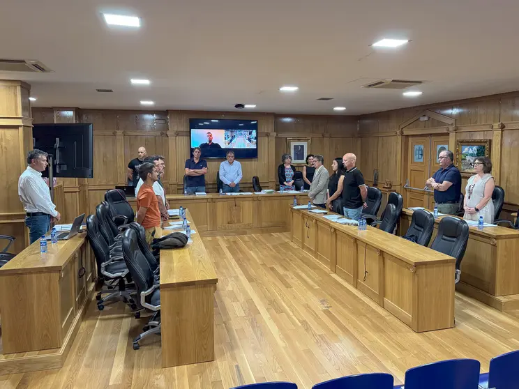 Minuto de Silencio durante o Pleno Ordinario (08/08/2024)