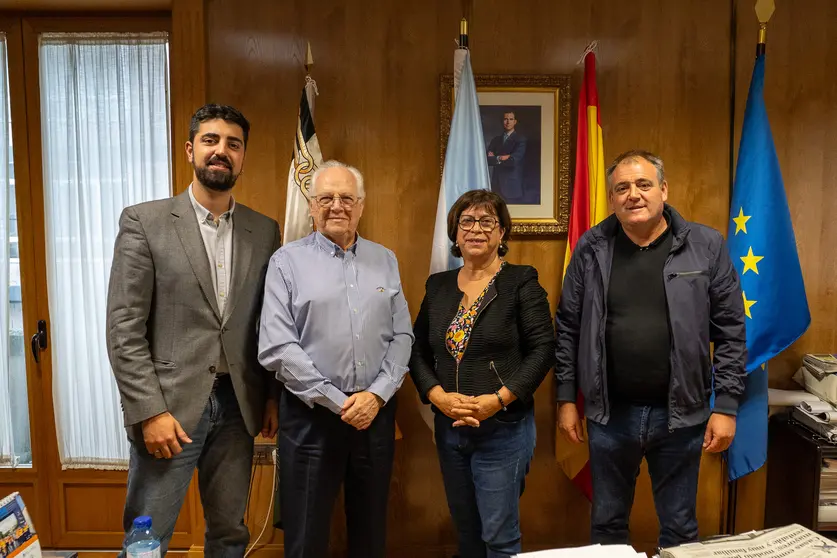 Marcos Argibay, Antonio Madrid, Mireille Benedetti e Amador D&iacute;az.