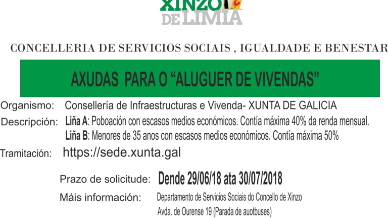 axudas financieiras para rehabilitaci&oacute;n