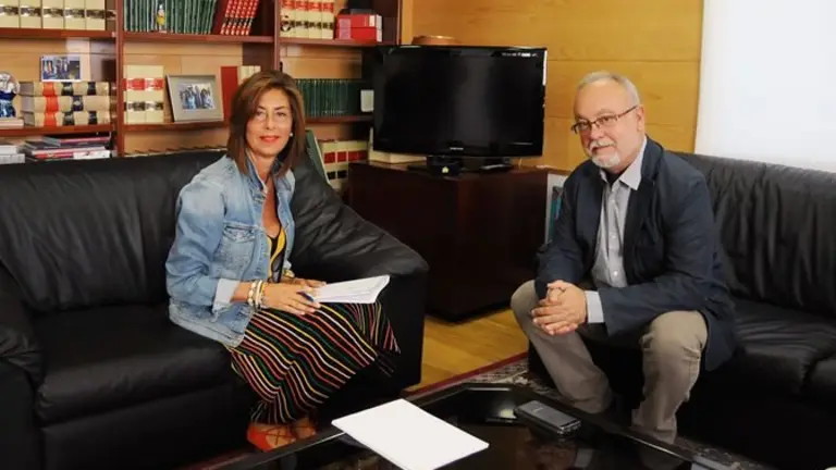 060918 Reunión alcalde Xinzo