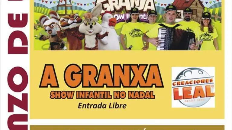 SHOW INFANTIL MUSICAL A GRANXA EN ANINOVO 2019