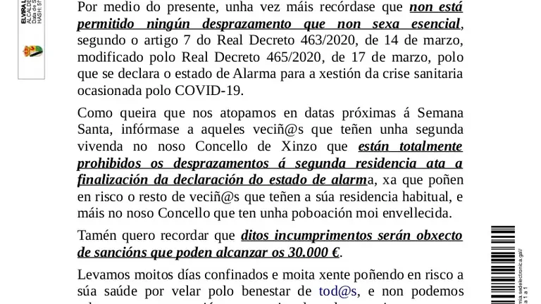 Bando Segundas Residencias