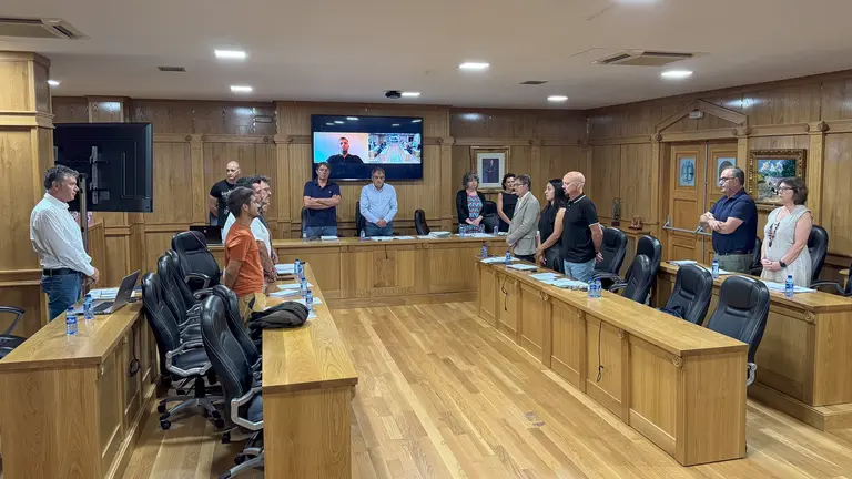 Minuto de Silencio durante o Pleno Ordinario (08/08/2024)