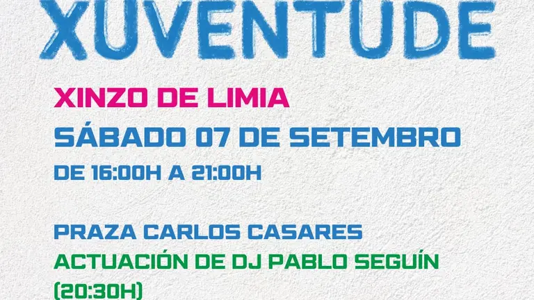 Cartel D&iacute;a da Xuventude
