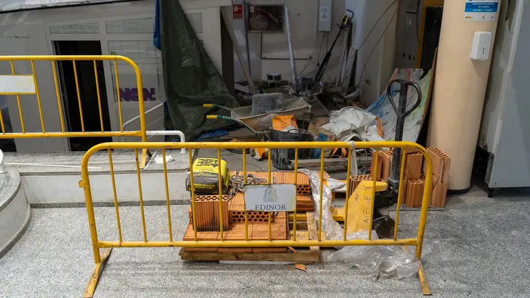 Obras na Casa da Cultura