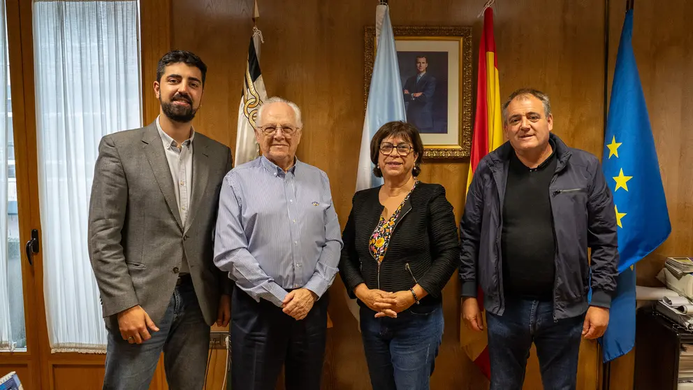 Marcos Argibay, Antonio Madrid, Mireille Benedetti e Amador Díaz.