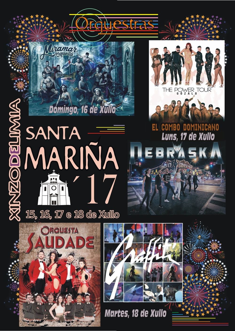 SANTA MARIÑA 2017 ORQUESTRAS