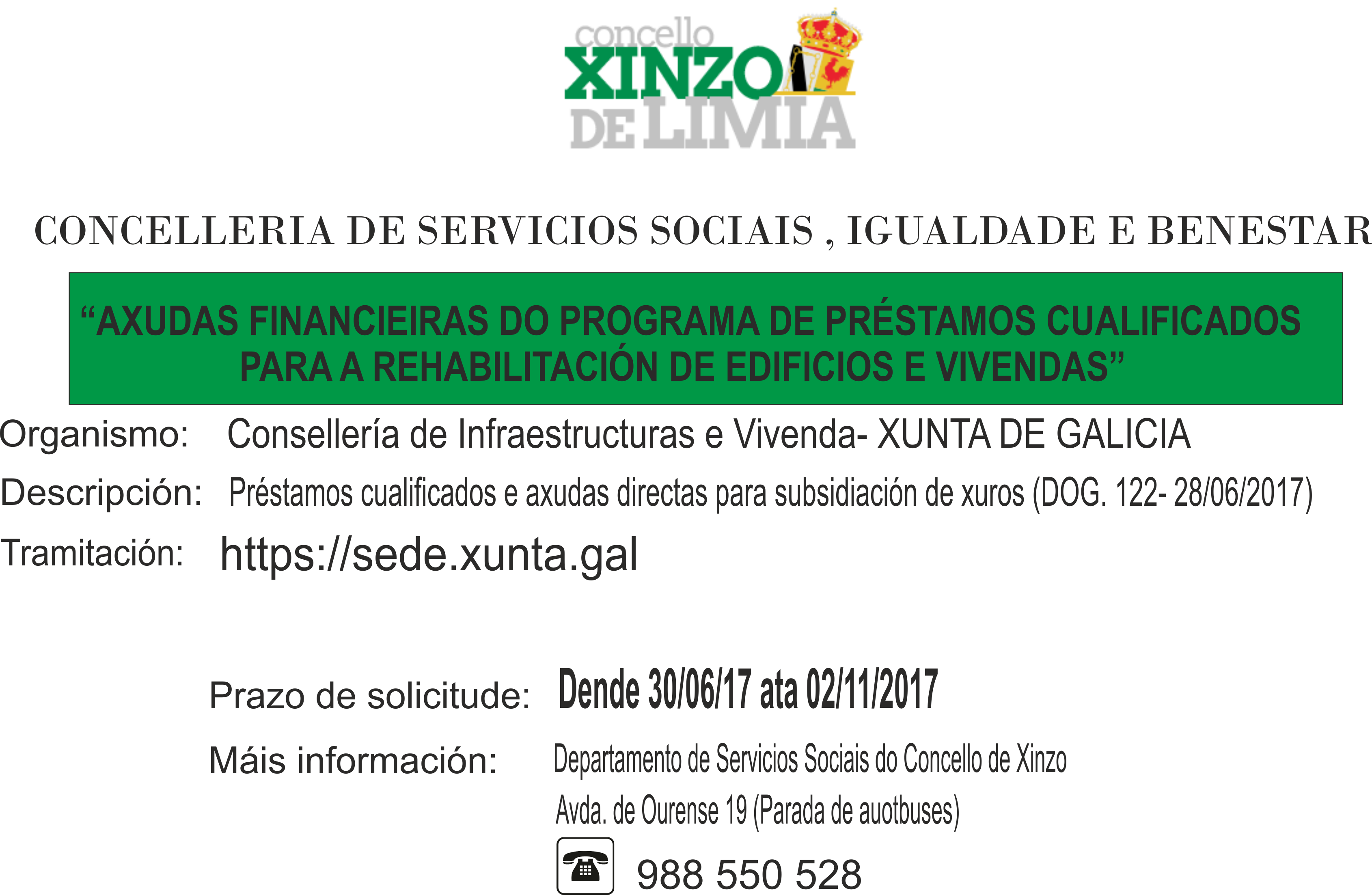 axudas financieiras para rehabilitación