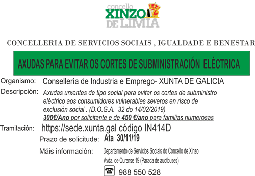 AXUDAS FINANCIEIRAS 15.02.19-Cortes fluido eléctrico