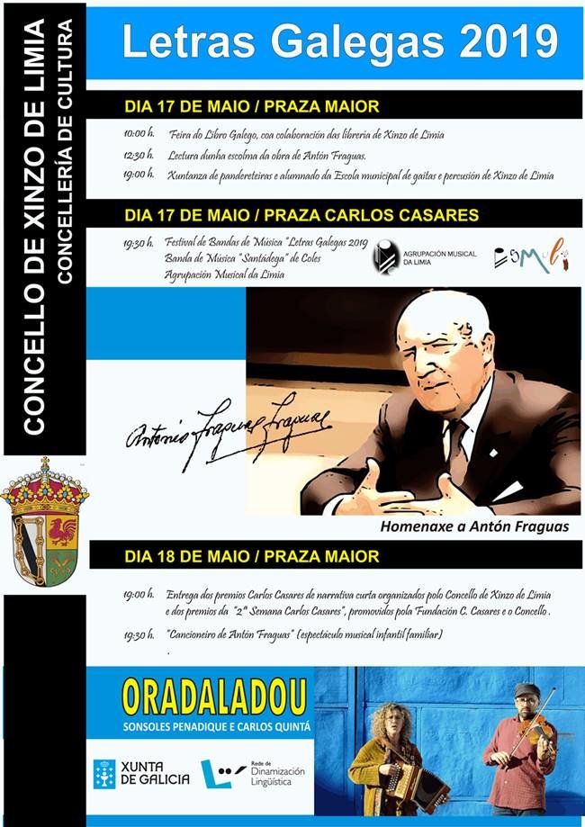 CARTAZ LETRAS GALEGAS 2019