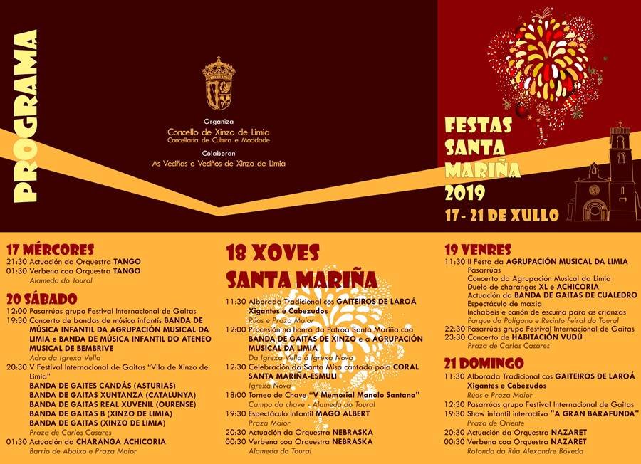 Programa festas 2019