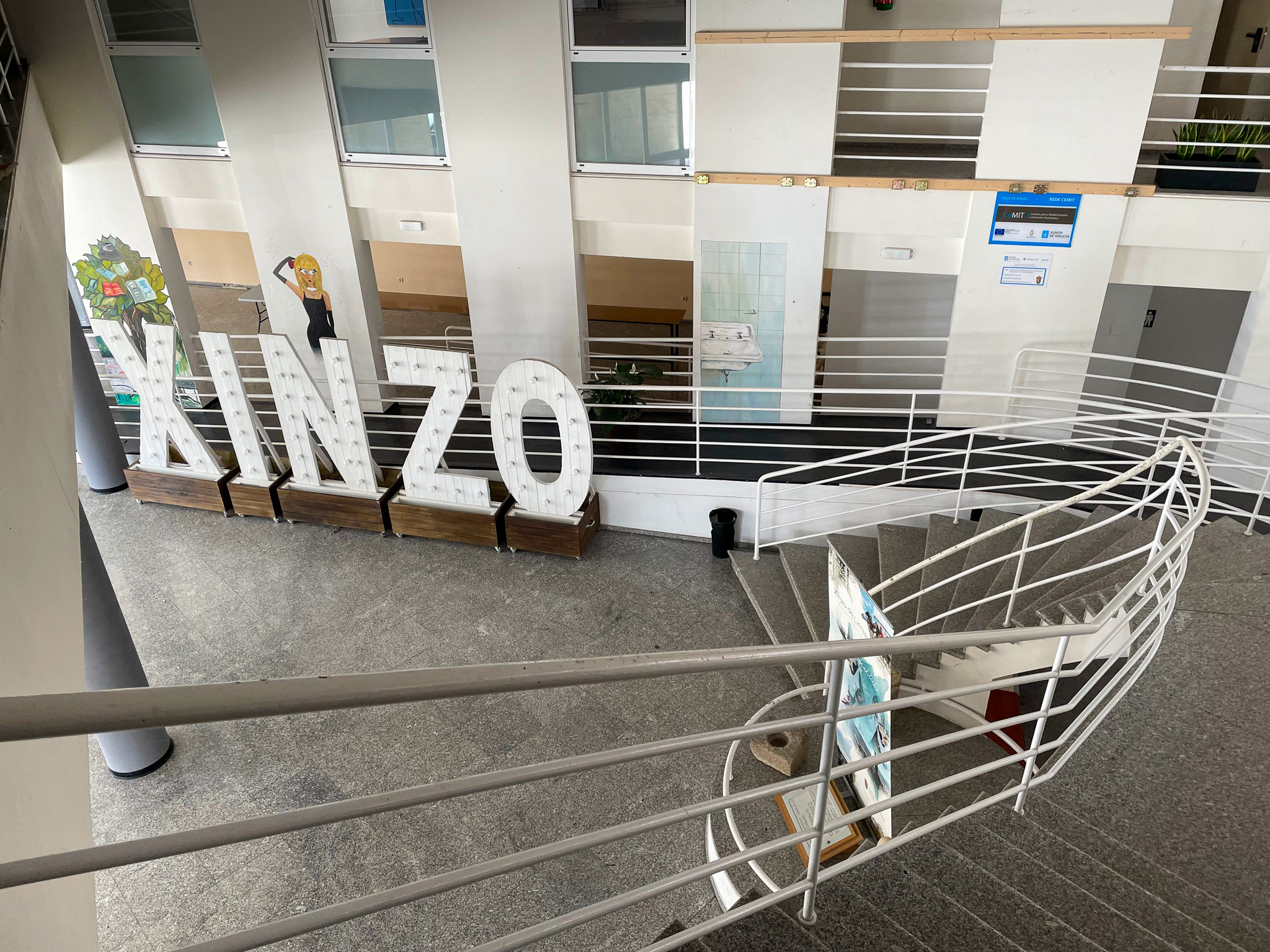 Entrada da Casa da Cultura