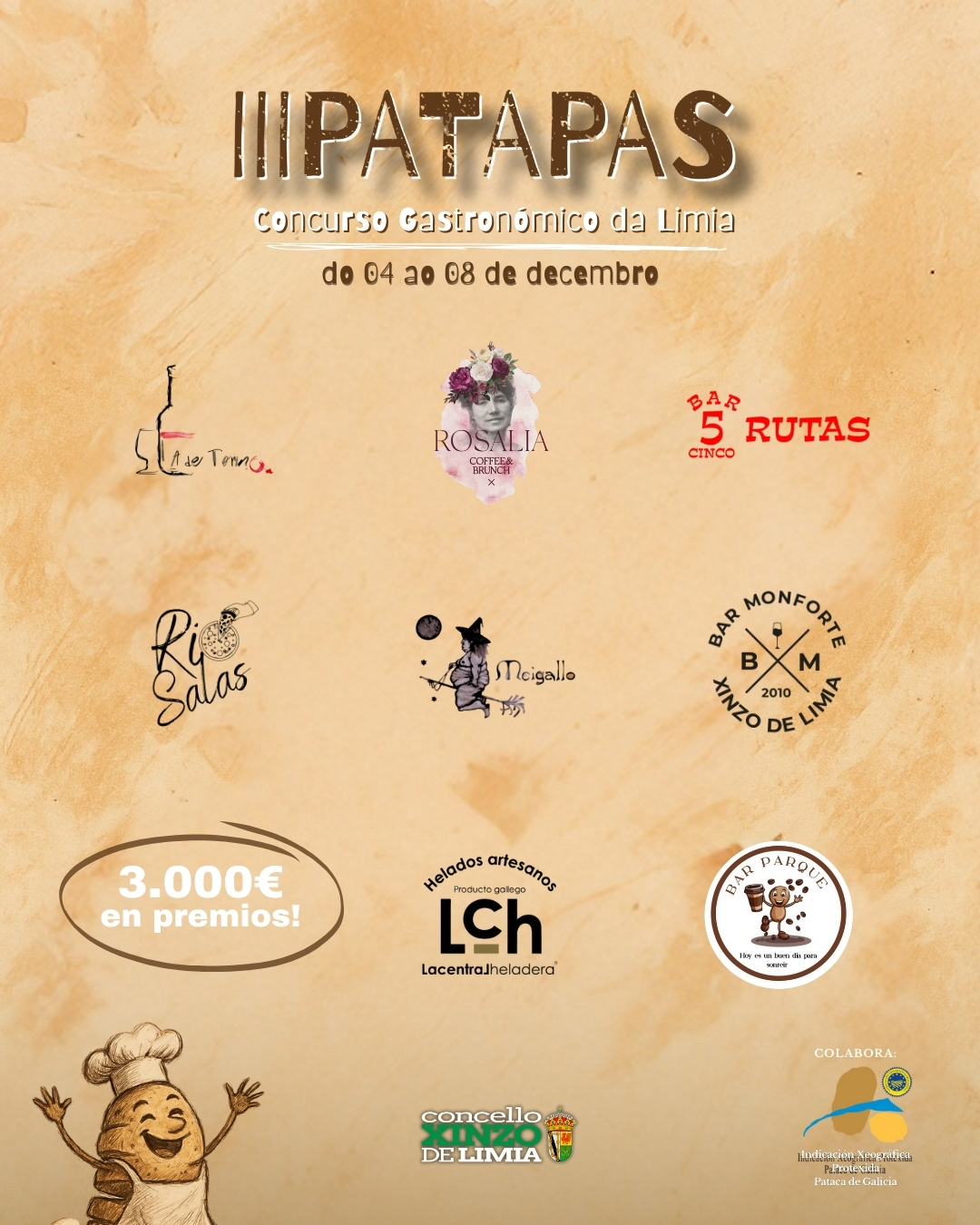 locais participantes