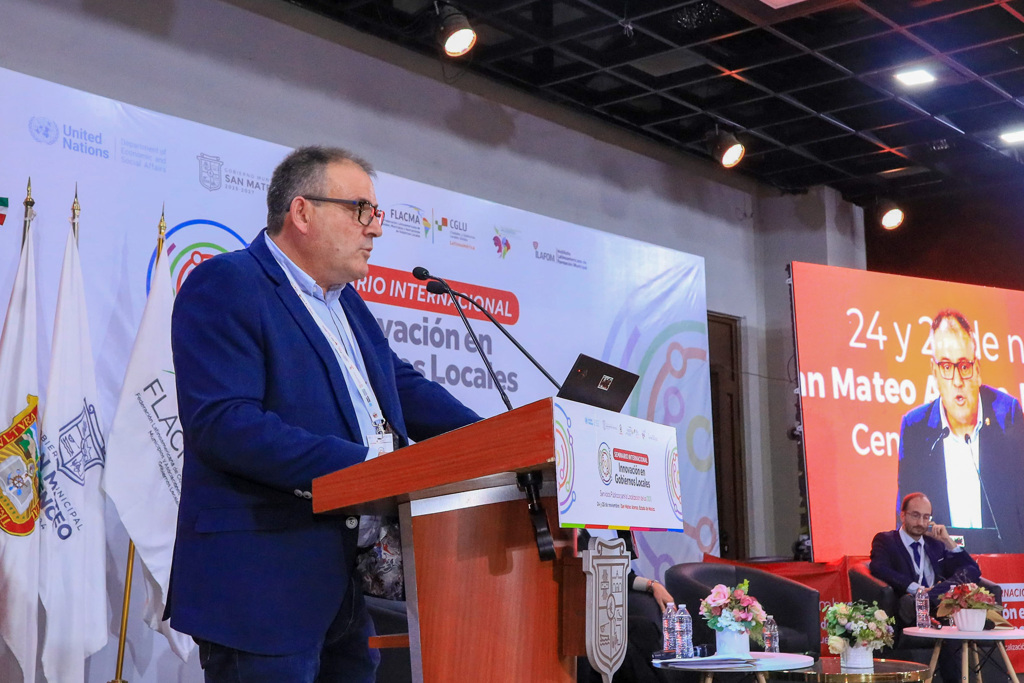 Amador Díaz participa no foro avalado pola ONU en México.